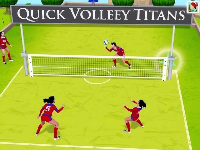 Quick Volley Titans Gameplay Screenshot